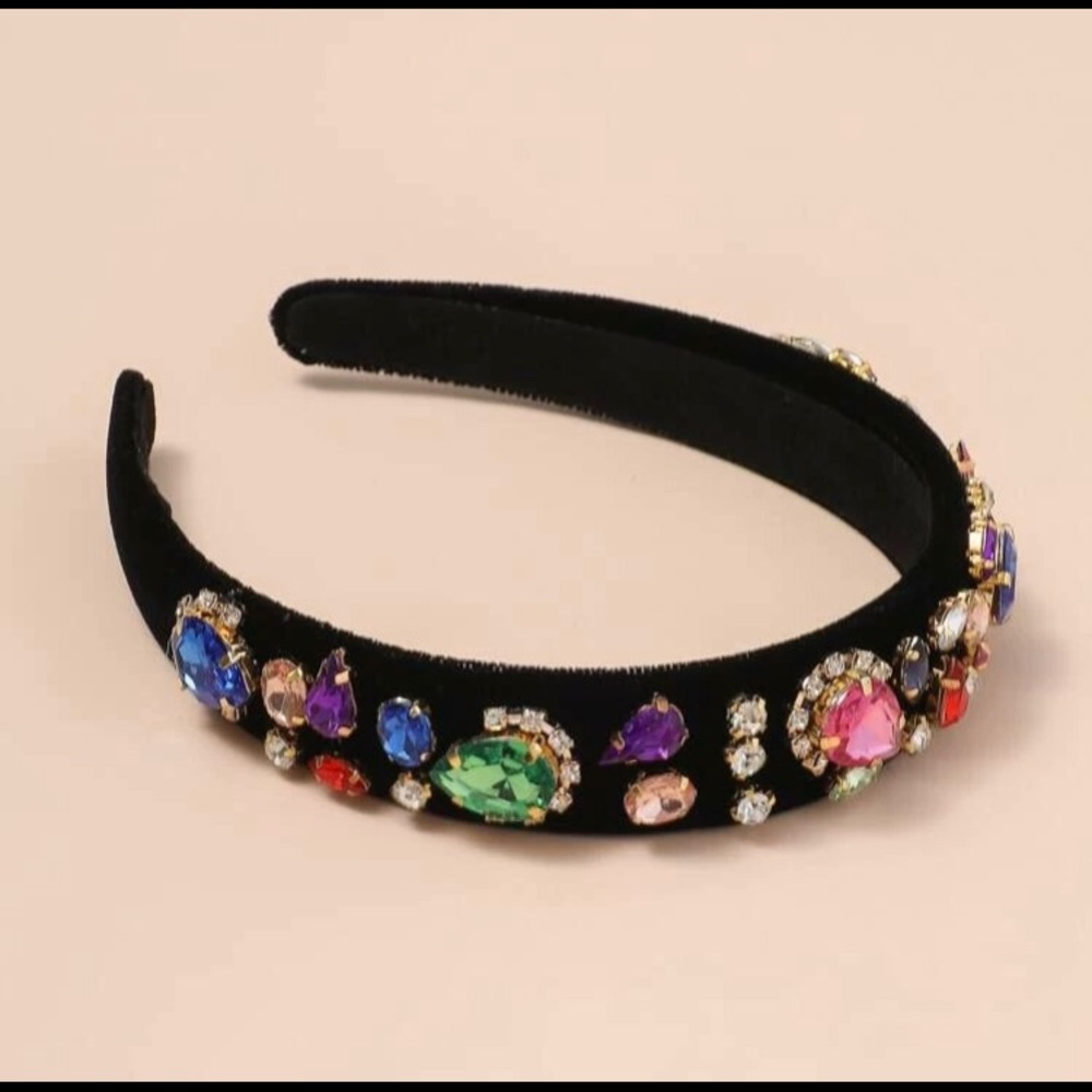 Gemstone headband